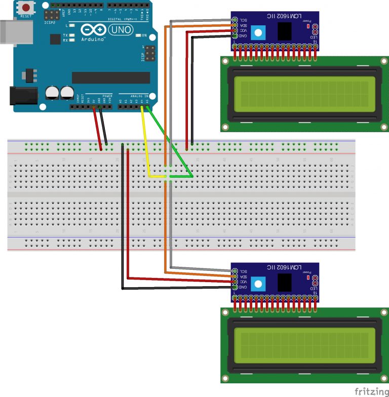 how to use wire h library arduino